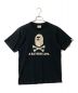 A BATHING APE（アベイシングエイプ）の古着「プリントTシャツ」｜ブラック