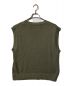 MHL (エムエイチエル) ROUGH COTTON LINEN VEST オリーブ サイズ:2：7000円