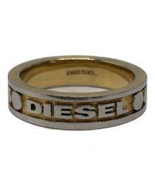 DIESEL（ディーゼル）の古着「イニシャルシルバーリング」｜ゴールド×シルバー