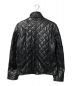 POLO RALPH LAUREN (ポロ・ラルフローレン) キルティングレザージャケット ブラック サイズ:M：25000円