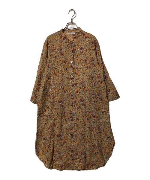 tsumori chisato（ツモリチサト）tsumori chisato (ツモリチサト) デザートフラワーシャツワンピース ベージュ サイズ:2の古着・服飾アイテム