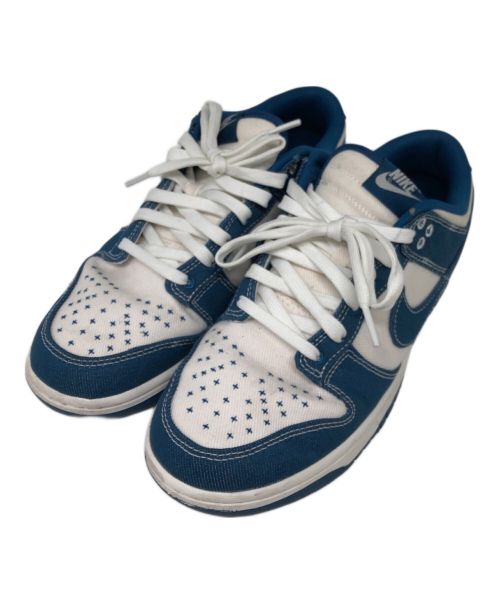 NIKE（ナイキ）NIKE (ナイキ) Dunk Low SE ブルー×ホワイト サイズ:UK8/EUR42.5の古着・服飾アイテム