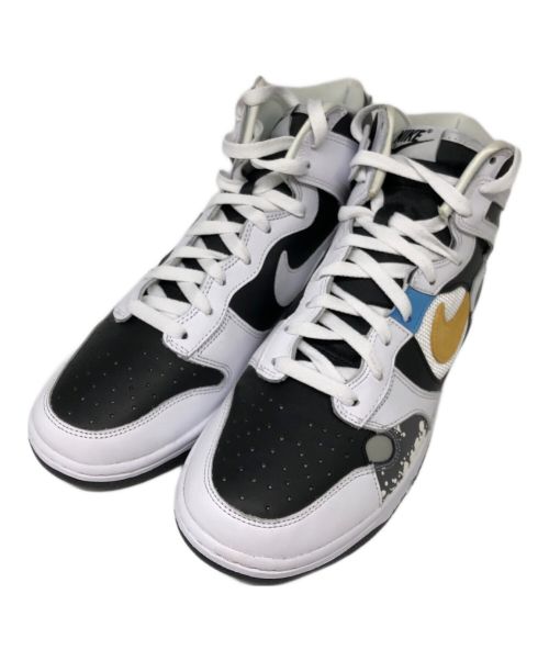 NIKE（ナイキ）NIKE (ナイキ) WMNS Dunk High ブラック×ホワイト サイズ:UK8EUR42.5の古着・服飾アイテム