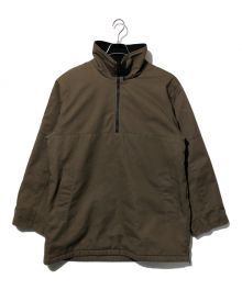 A.P.C.（アーペーセー）の古着「プルオーバーハーフジップブルゾン/フランス製/90-00ｓ」｜ブラウン