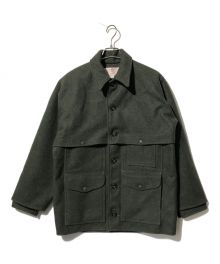 FILSON GARMENT（フィルソン ガーメント）の古着「ウールマッキーノジャケット」｜グリーン