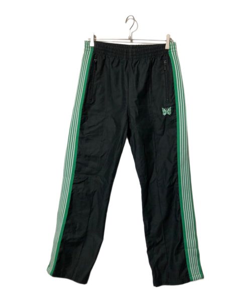 Needles（ニードルズ）Needles (ニードルズ) Track Pants - Back Sateen グリーン×ブラック サイズ:S 未使用品の古着・服飾アイテム