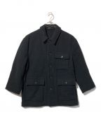 COMME des GARCONS HOMMEコムデギャルソン オム）の古着「ウールコート/HJ-080780/ AD1994 /94AW/田中期」｜ブラック