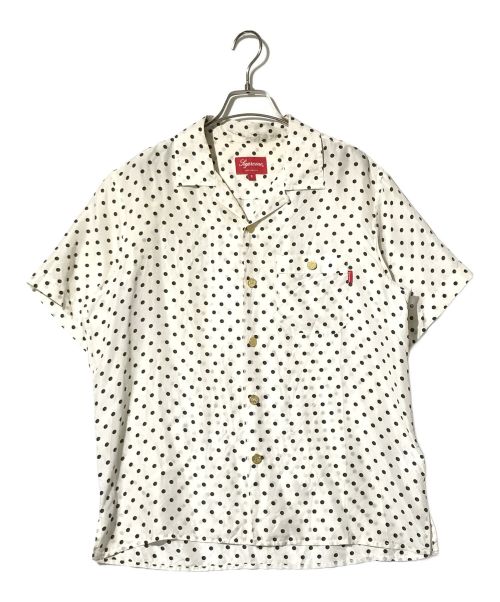 SUPREME（シュプリーム）SUPREME (シュプリーム) POLKS DOT SILK SHIRTS/16SS アイボリー サイズ:Sの古着・服飾アイテム