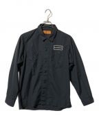 NEIGHBORHOODネイバーフッド）の古着「CLASSIC WORK EC-SHIRT.LS/OGNH-SH-01SP」｜ブラック