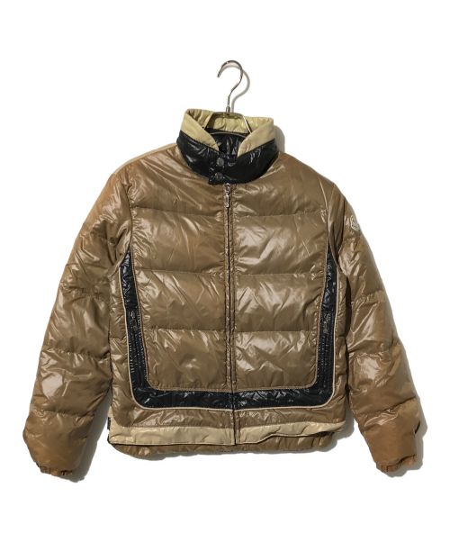 MONCLER（モンクレール）MONCLER (モンクレール) CAMEROUN ダウンジャケット ブラック×ベージュ サイズ:00の古着・服飾アイテム