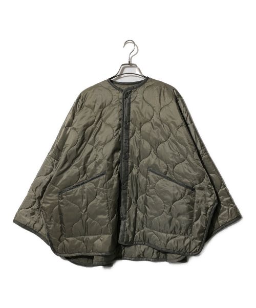 HYKE（ハイク）HYKE (ハイク) QUILTED LINER BIG JACKET グレー サイズ:Freeの古着・服飾アイテム