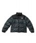 THE NORTH FACE（ザ ノース フェイス）の古着「ダウンジャケット/PRINTED 1996 RETRO NUPTSE JACKT」｜グリーン×ブラック