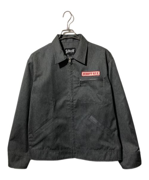 Schott（ショット）Schott (ショット) TC WORK JACKET グレー サイズ:Lの古着・服飾アイテム