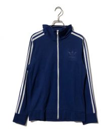 adidas（アディダス）の古着「ヴィンテージトラックジャケット」｜ブルー