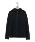 STONE ISLAND（ストーンアイランド）の古着「COTTON KNIT ZIP UP SWEATER」｜ブラック