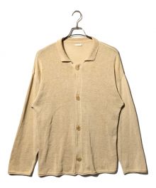 Blanc YM（ブランワイエム）の古着「Summer Knit JKT」｜アイボリー