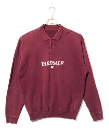 YARDSALE（ヤードセール）の古着「プリントスウェット」｜エンジ