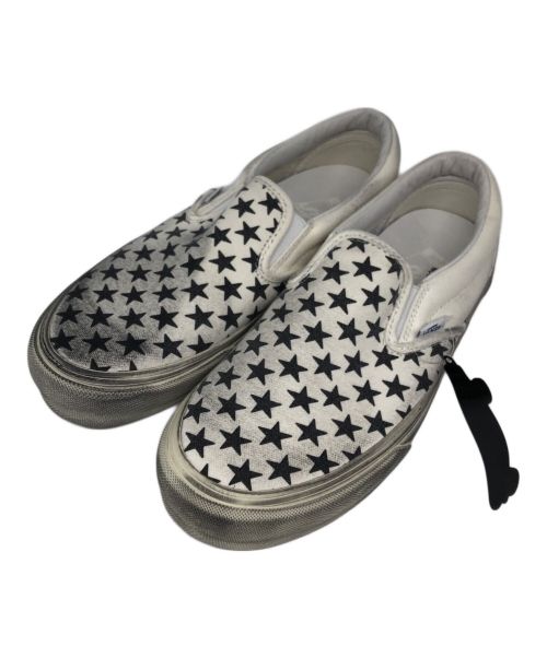 VANS（バンズ）VANS (バンズ) BIANCA CHANDON (ビアンカシャンドン) スリッポン ホワイト サイズ:UK6.5/EUR40.0の古着・服飾アイテム