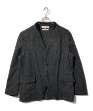 COMME des GARCONS SHIRT (コムデギャルソンシャツ) ウールジャケット グレー サイズ:S
