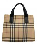 BURBERRY LONDONバーバリーロンドン）の古着「ノバチェックハンドバッグ」｜ベージュ