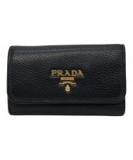 PRADA (プラダ) キーケース ブラック