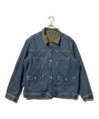 LEVI'S REDリーバイス レッド）の古着「Reversible Trucker jacket」｜オリーブ