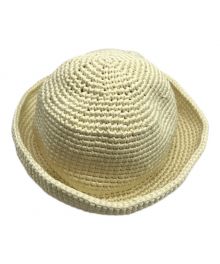 kijima takayuki（キジマタカユキ）の古着「HAND KNIT BUCKET HAT」｜アイボリー