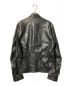 BELSTAFF (ベルスタッフ) モーターサイクルレザージャケット ブラック サイズ:M：40000円