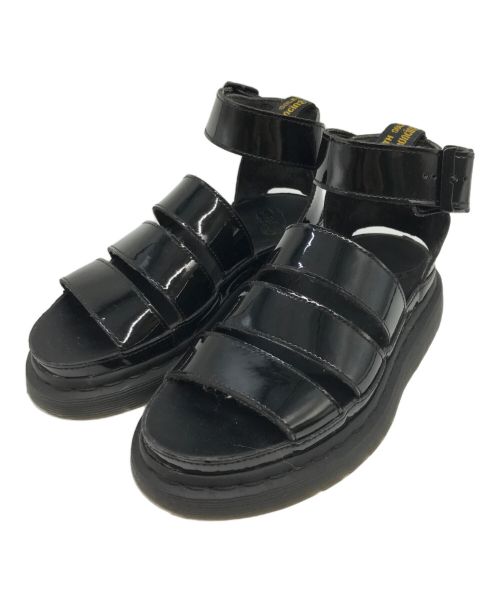 Dr.Martens（ドクターマーチン）Dr.Martens (ドクターマーチン) PERSON/エナメルサンダル ブラック サイズ:US5/UK3/EUR36の古着・服飾アイテム