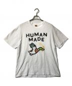 HUMAN MADEヒューマンメイド）の古着「プリントTシャツ」｜ホワイト