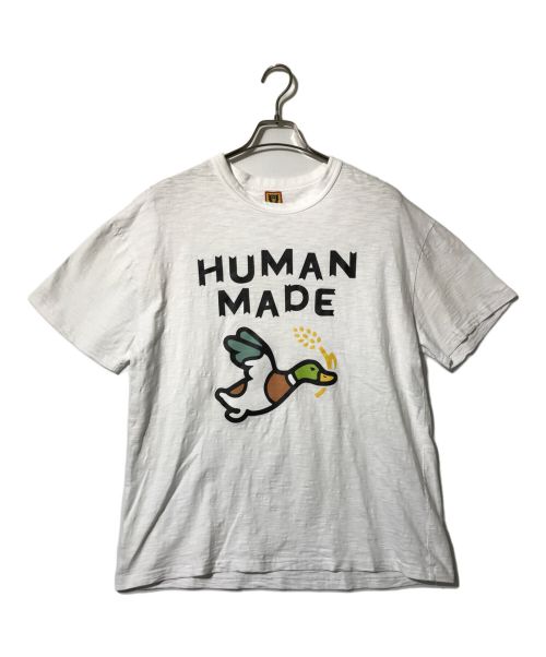 HUMAN MADE（ヒューマンメイド）HUMAN MADE (ヒューマンメイド) プリントTシャツ ホワイト サイズ:Mの古着・服飾アイテム