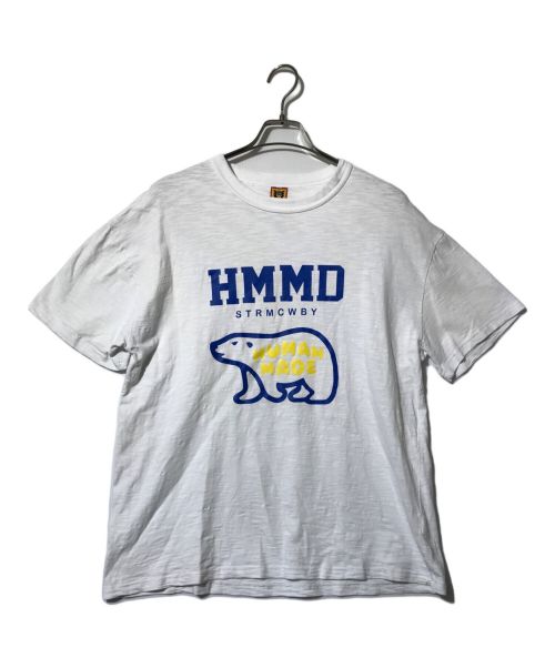 HUMAN MADE（ヒューマンメイド）HUMAN MADE (ヒューマンメイド) プリントTシャツ ホワイト サイズ:Mの古着・服飾アイテム