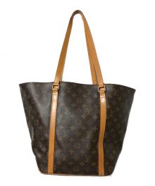 LOUIS VUITTON（ルイ ヴィトン）の古着「モノグラム　	サックショッピング」｜ブラウン