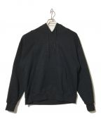 WIND AND SEAウィンド アンド シー）の古着「EMBOSSED HOODIE」｜ブラック