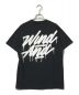 WIND AND SEA (ウィンダンシー) ITS A LIVING プリントTシャツ ブラック サイズ:M：5000円