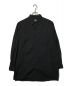 Yohji Yamamoto pour homme（ヨウジヤマモト プールオム）の古着「Front Switching Broad cloth Blouse」｜ブラック