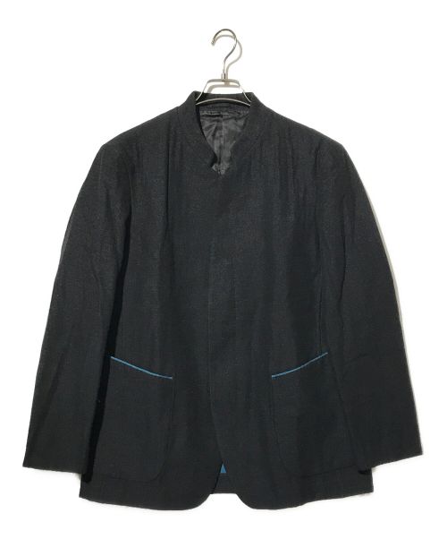 ISSEY MIYAKE MEN（イッセイミヤケメン）ISSEY MIYAKE MEN (イッセイミヤケメン) DF WOOL JACKET ブラック サイズ:2の古着・服飾アイテム