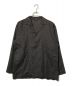 HOMME PLISSE ISSEY MIYAKE（オムプリッセ イッセイ ミヤケ）の古着「COTTON LINEN SHIRT」｜ブラウン