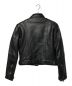 JAMIN LEATHER (ジャミンレザー) ライナー付シングルライダースジャケット ブラック サイズ:M：8000円