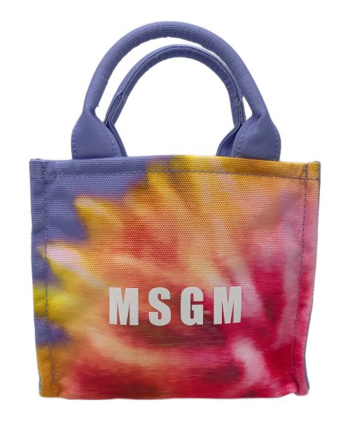 MSGM（エムエスジーエム）MSGM (エムエスジーエム) MAXI DAISYミニ 2Way ショルダーバッグ パープルの古着・服飾アイテム