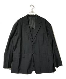 ISSEY MIYAKE MEN（イッセイミヤケメン）の古着「シャドウチェックウールテーラードジャケット」｜ブラック