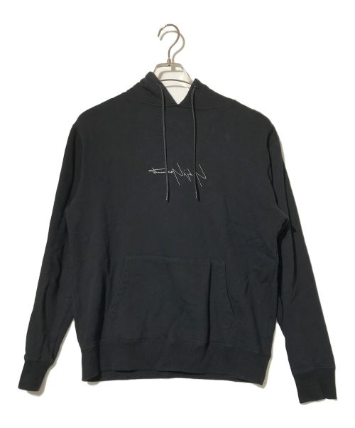 Yohji Yamamoto pour homme（ヨウジヤマモト プールオム）Yohji Yamamoto pour homme (ヨウジヤマモト プールオム) New Era (ニューエラ) Sweat Pullover Hoodie ブラック サイズ:Mの古着・服飾アイテム