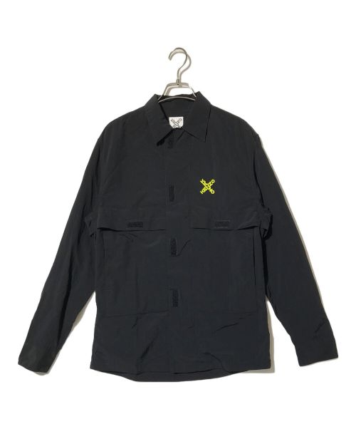 KENZO（ケンゾー）KENZO (ケンゾー) SPORT OVERSHIRT ブラック サイズ:Sの古着・服飾アイテム