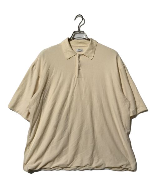 MAATEE&SONS（マーティーアンドサンズ）MAATEE&SONS (マーティーアンドサンズ) 強撚POLO ポロシャツ アイボリー サイズ:4の古着・服飾アイテム