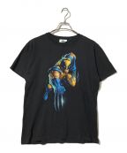 UNIVERSAL STUDIOSユニバーサル・スタジオ）の古着「VINTAGE WOLVERINE TEE」｜ブラック