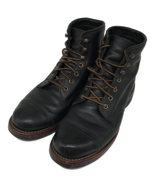 CHIPPEWA（チペワ）CHIPPEWA (チペワ) ワークブーツ ブラック サイズ:25cmの古着・服飾アイテム