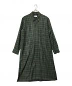 KENZOケンゾー）の古着「Long Overshirt」｜グリーン