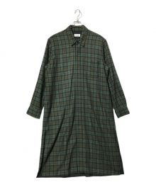 KENZO（ケンゾー）の古着「Long Overshirt」｜グリーン