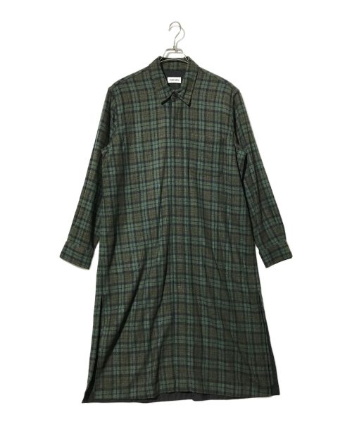 KENZO（ケンゾー）KENZO (ケンゾー) Long Overshirt グリーン サイズ:Lの古着・服飾アイテム