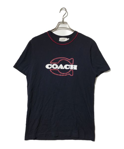 COACH（コーチ）COACH (コーチ) Essential T Shirt ネイビー サイズ:Sの古着・服飾アイテム